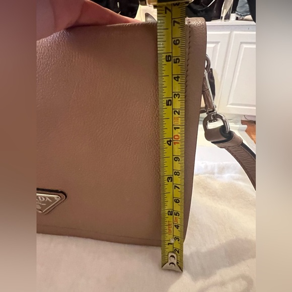 Taupe Lambskin Prada - Picture 6 of 7